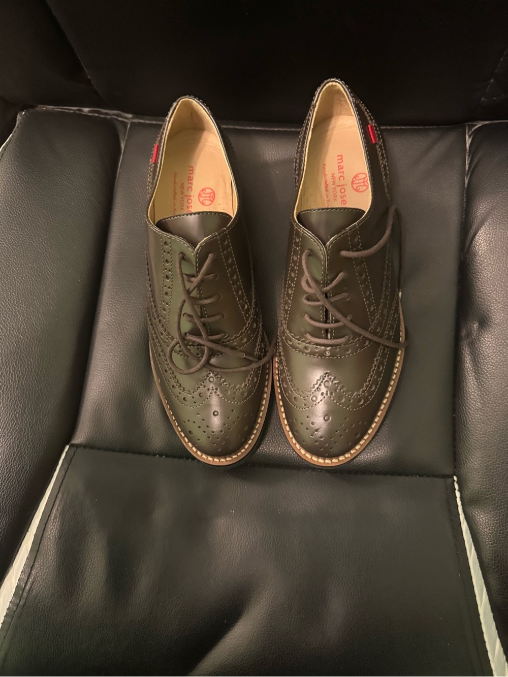 Marc Joseph Brown Wingtip Oxford Shoes